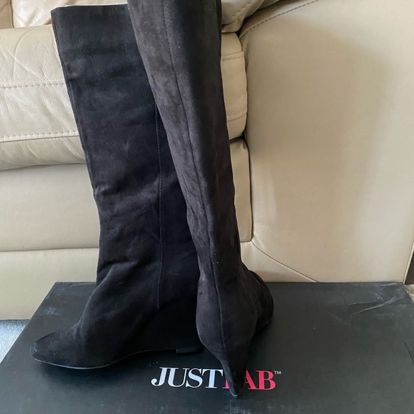 Swede wedge boots - Picture 6 of 6